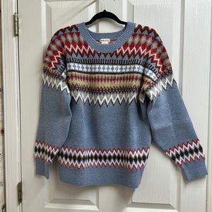 Main Strip sweater size S ( runs big and a little oversized) NWT